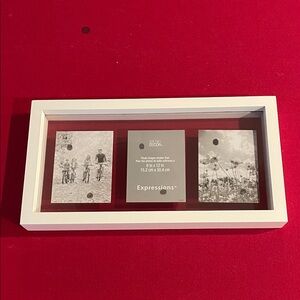 Expressions White Photo Display Box